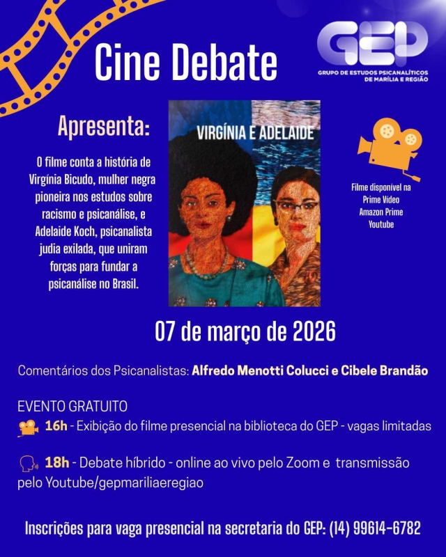 Noticia cine-debate-gep---filme-virginia-e-adelaide