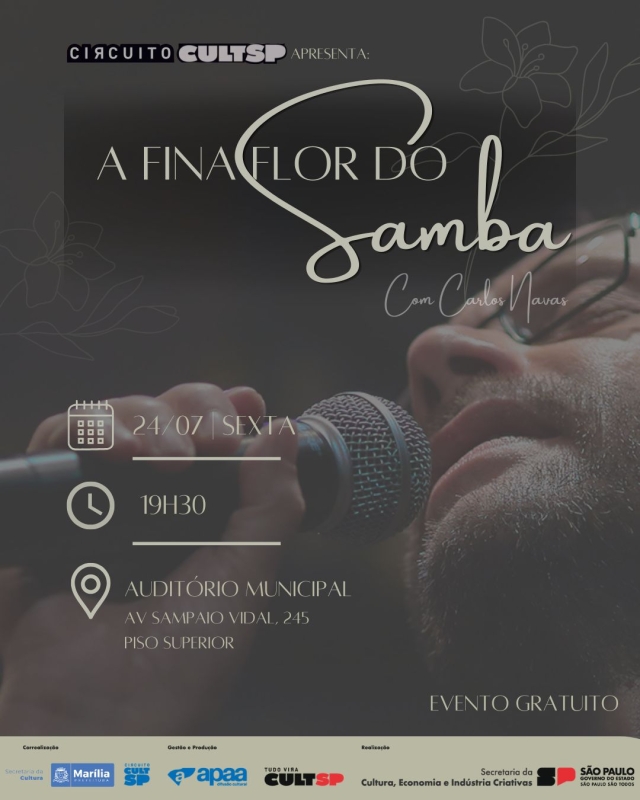 Evento show-a-fina-flor-do-samba