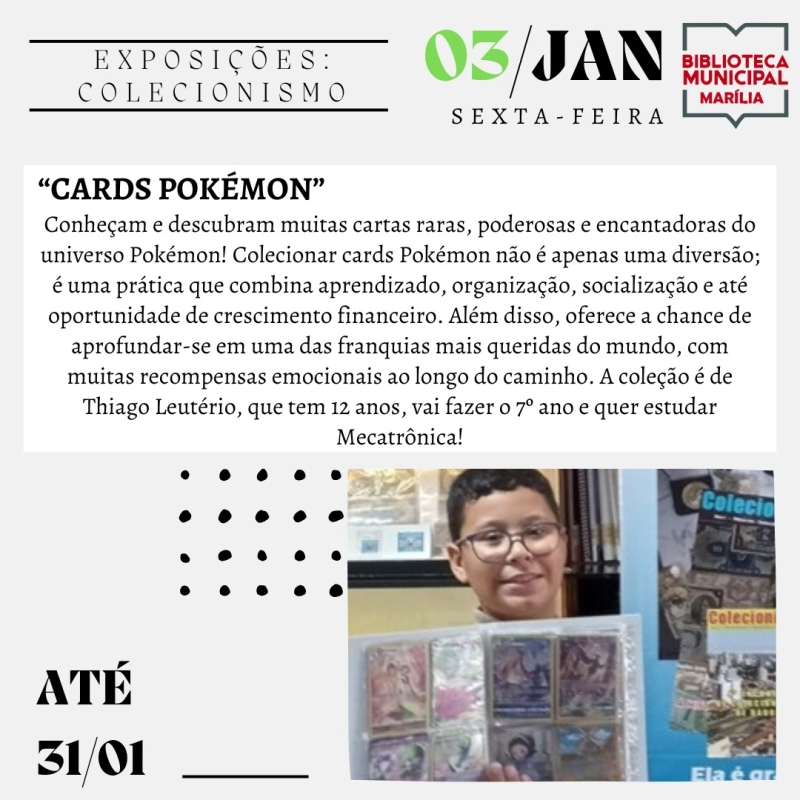 Evento biblioteca-municipal-colecionismo-cards-pokemon