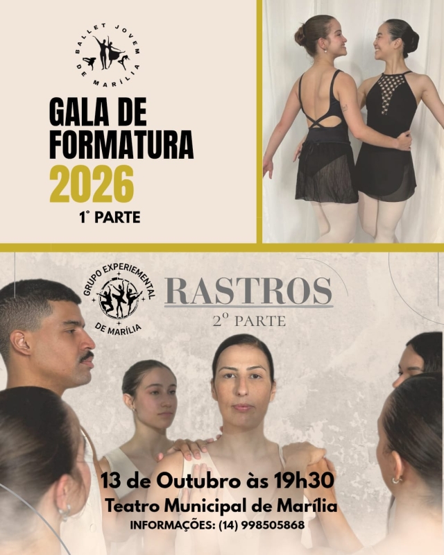 Evento gala-de-formatura-2026--ballet-jovem-de-marilia-e-rastros--grupo