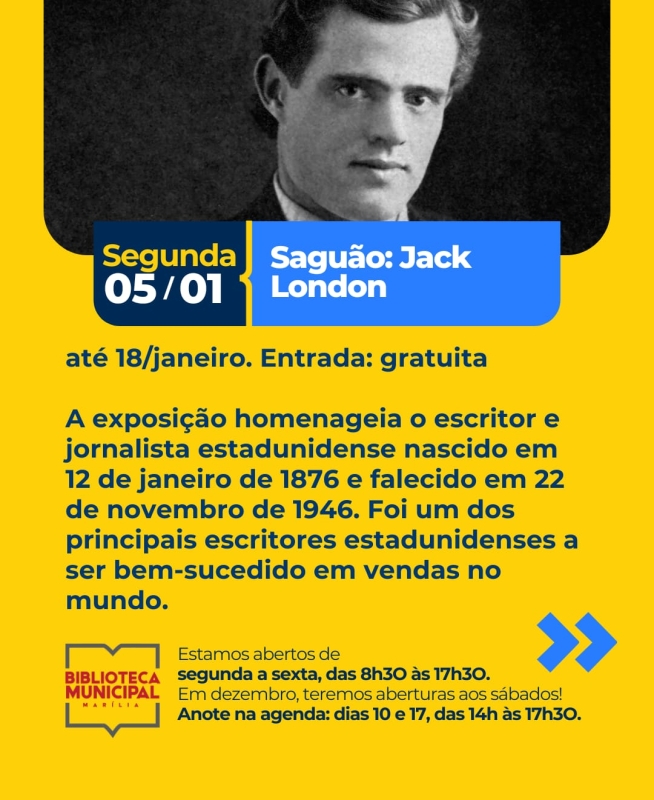 Evento exposicao-saguao-bmm-jack-london