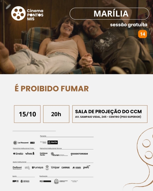 Evento cinema-pontos-mis---filme-e-proibido-fumar
