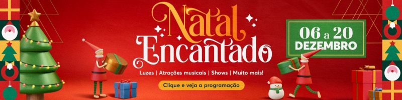 Prefeitura amplia programação natalina com 'Natal Encantado' na