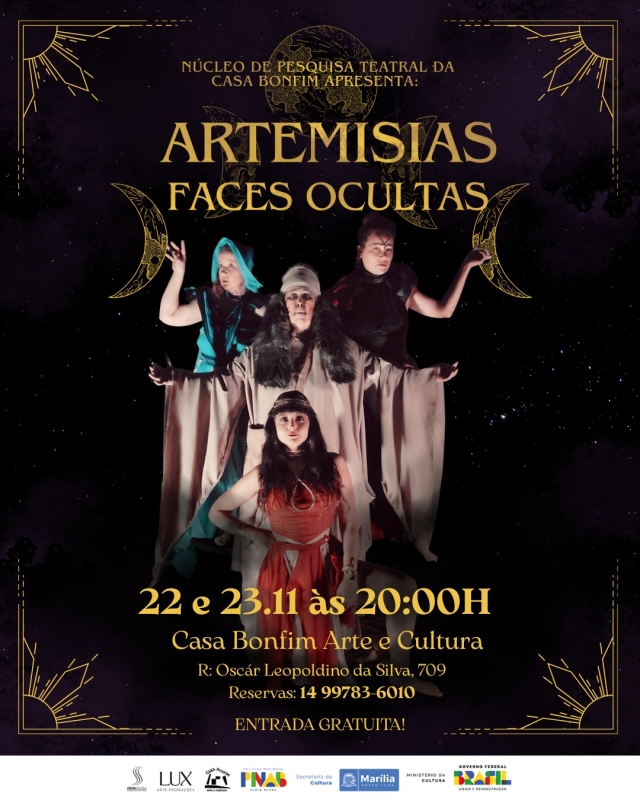 Evento artemisias-faces-ocultas---espetaculo-teatral