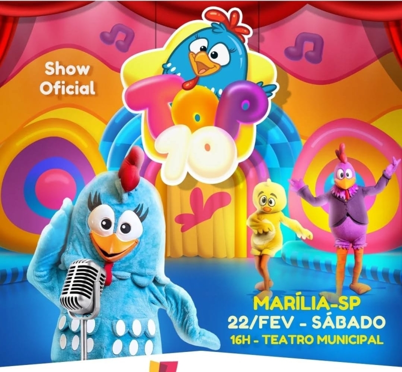 Evento teatro-municipal-musical-infantil-show-top-10-galinha-pintadinha