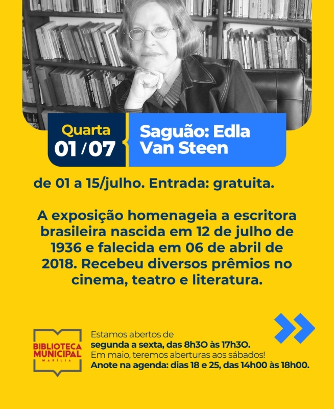 Evento exposicaoedla-van-steen